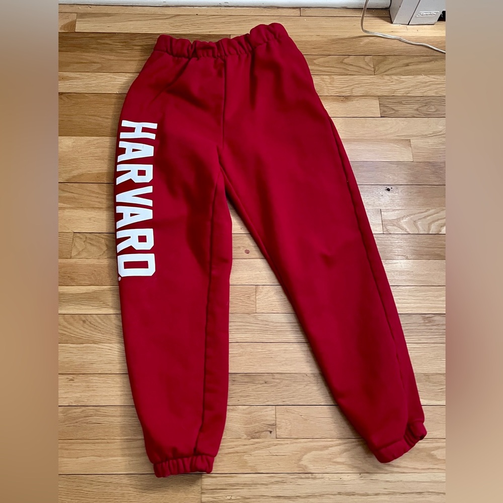 Harvard Sweatpants Size Medium - image 2